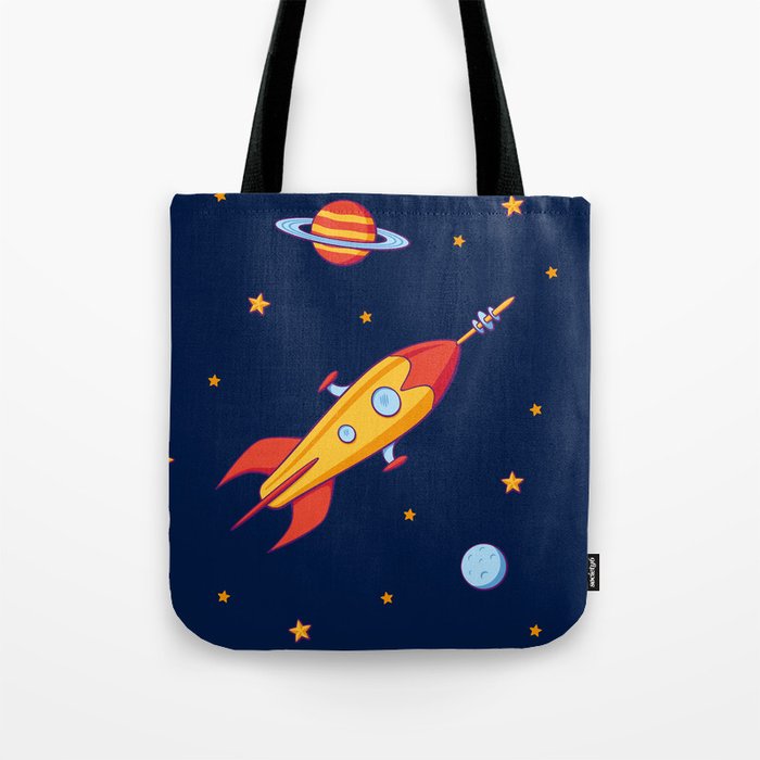Spaceship! Tote Bag