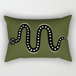 Minimal Snake XXXVI Rectangular Pillow