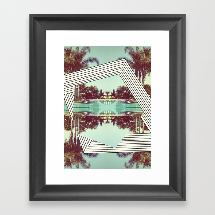 Tropics Trip Framed Art Print