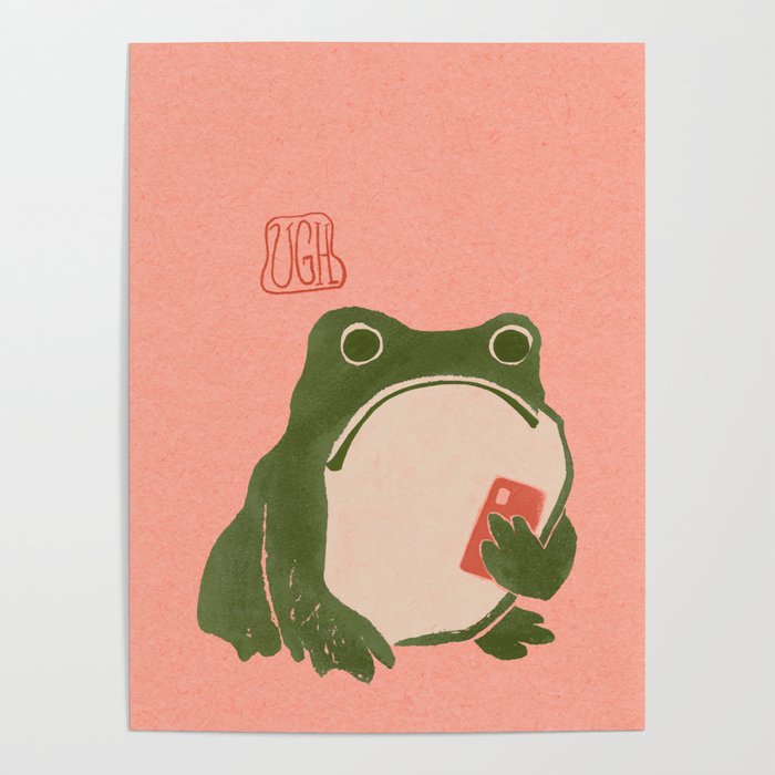 Ugh Matsumoto Hoji Frog Poster