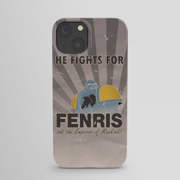 Space Wolves Propaganda iPhone Case
