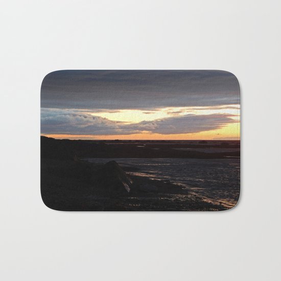 Sunset on the St-Lawrence Bath Mat
