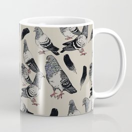 Pigeon Pattern Mug