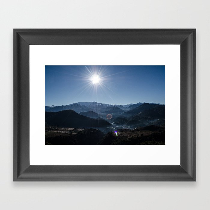 Atlas Mountains Framed Art Print