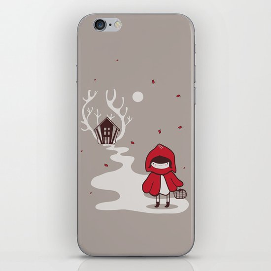 Little red iPhone & iPod Skin