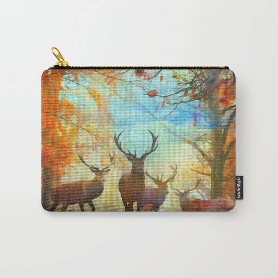 Autumn Forest Watch Carry-All Pouch