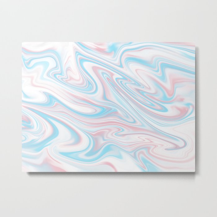 Trippy Abstract Metal Print