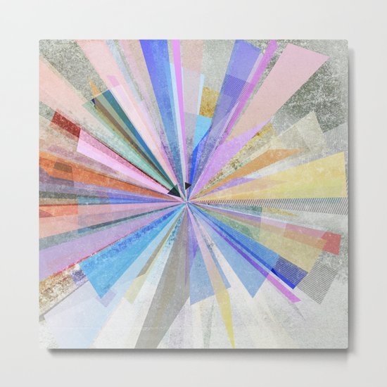 Graphic XZ Metal Print