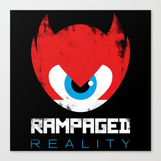 Rampaged Reality Canvas Print
