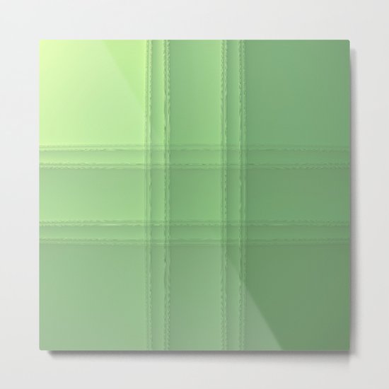 # Green Metal Print