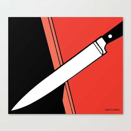 THE KNIFE Canvas Print