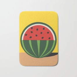 Three Quarter Watermelon Badematte | Collage, Papercut, Design, Handmade, Fruit, Paperart, Berlin, Paperwork, Cutouts, Rosifeist 