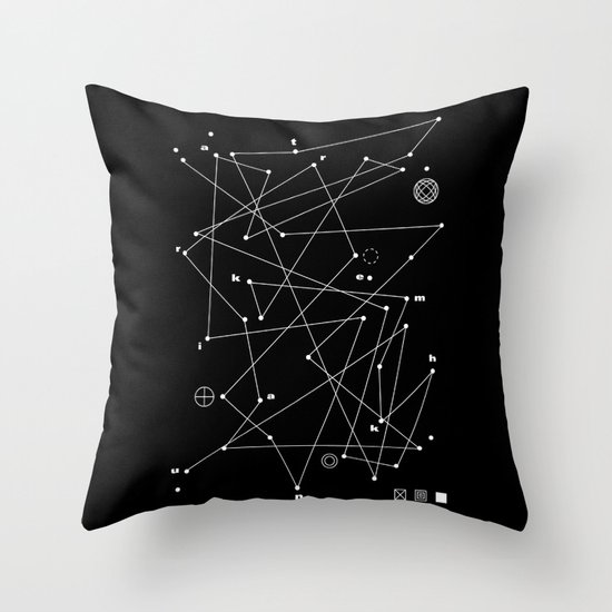 Raumkrankheit Throw Pillow