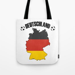 Deutschland Football - Germany Flag Soccer Tote Bag