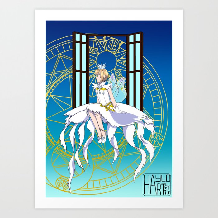 Card Captor Sakura Clear Card Art Print By Turtlesqurt Society6