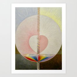 Hilma af Klint "The Dove, No. 01, Group IX-UW, No. 25" Art Print