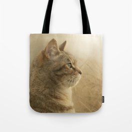 Tabby cat Tote Bag