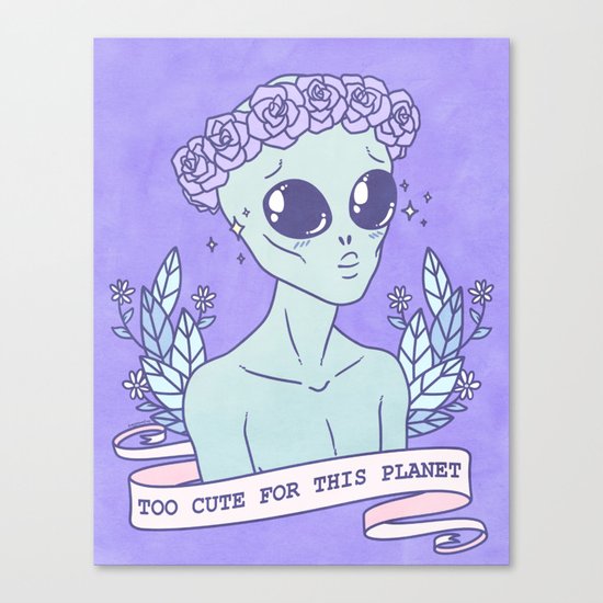 Too Cute Canvas Print