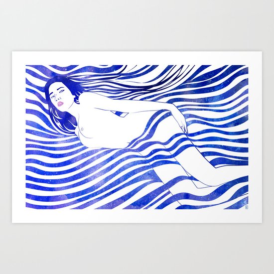 Water Nymph XIV Art Print