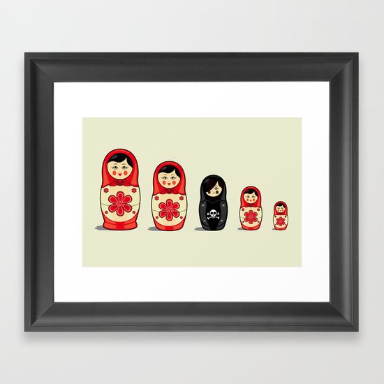 The Black Sheep Framed Art Print