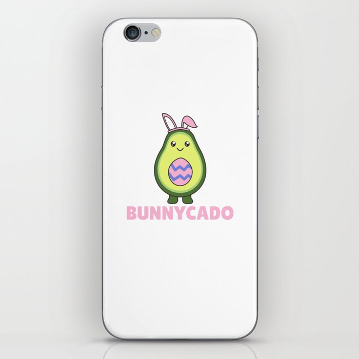 Bunnycado Easter Bunnies Avocado With Eggs iPhone Skin