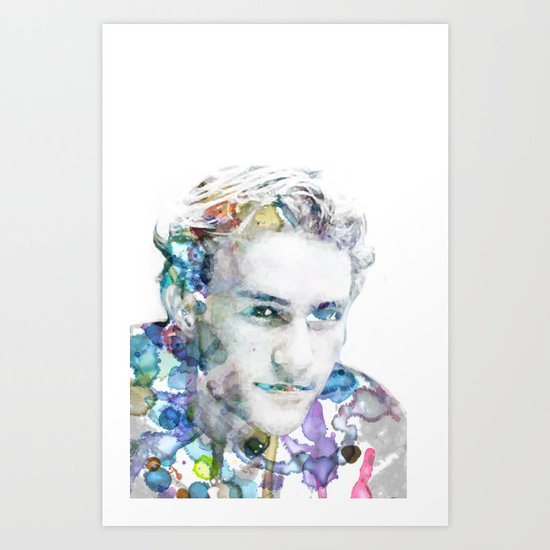 Heath Ledger Art Print