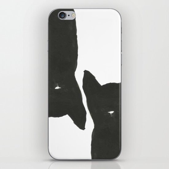 Black Cats iPhone & iPod Skin