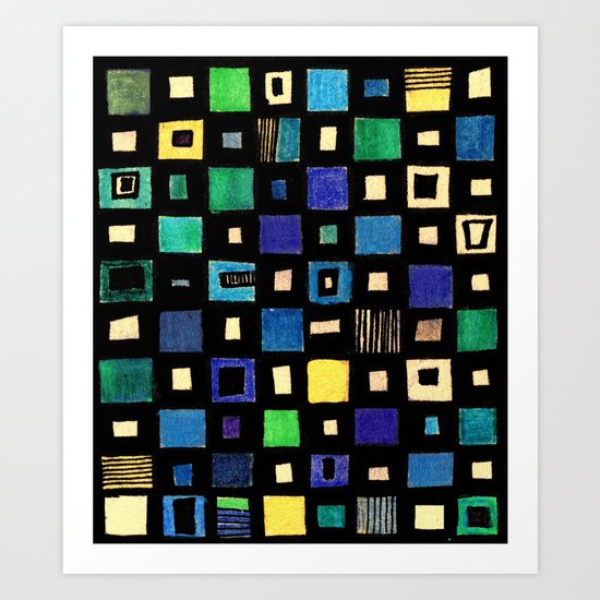 living in a box (twilight hour) Art Print