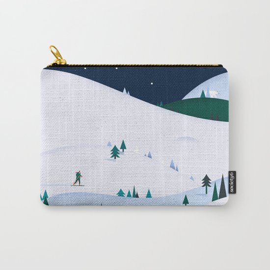 Winter night Carry-All Pouch