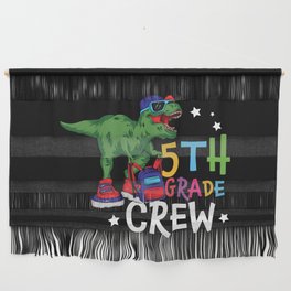 5th Grade Crew Student Dinosaur Wall Hanging