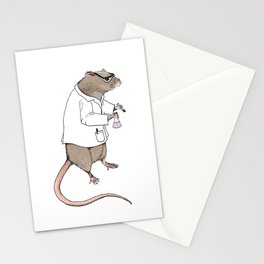 Lab Rat | Color Stationery Card