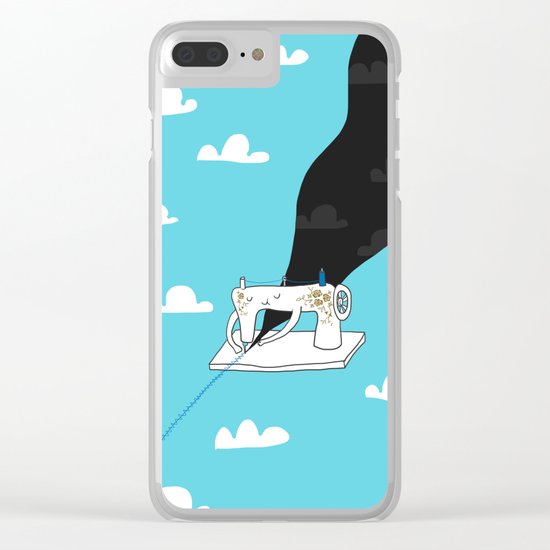 Sew a better world Clear iPhone Case
