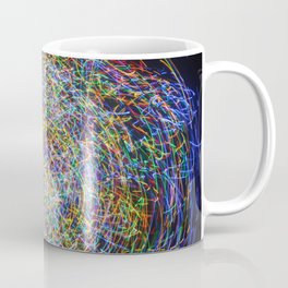 Ball of String Light painting Coffee Mug