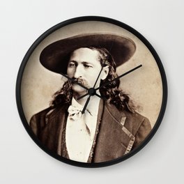 Wild Bill Hickok Wall Clock