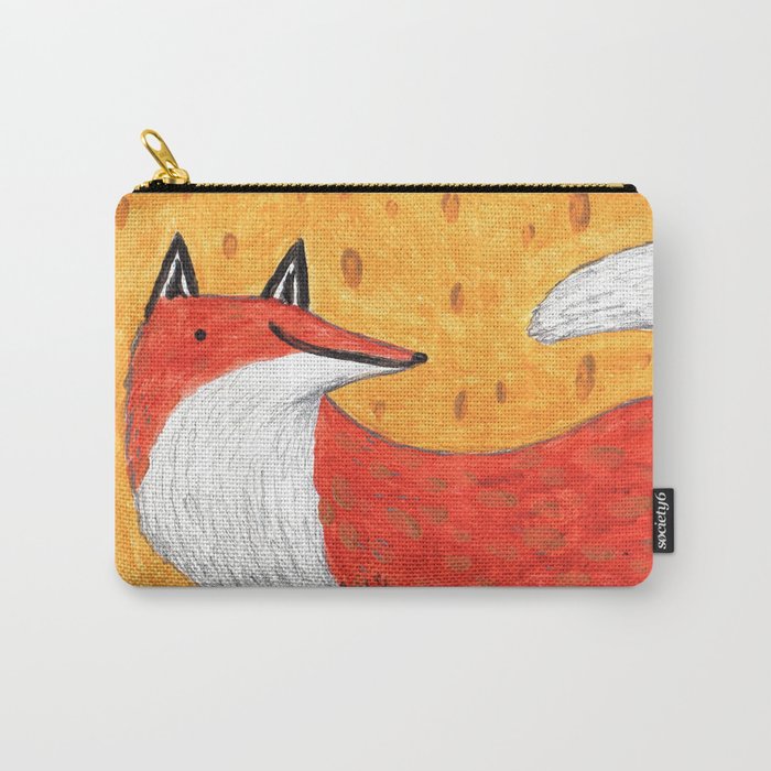 Sassy Little Fox Carry-All Pouch
