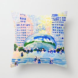 Here Comes the Sun Throw Pillow