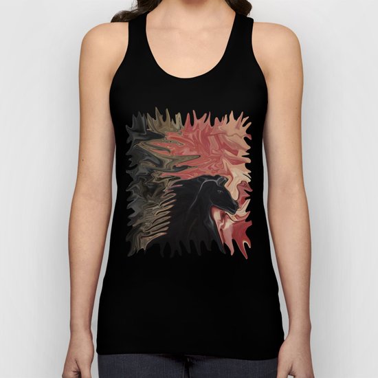 Stallion with the Heart of a Cat Unisex Tank Top