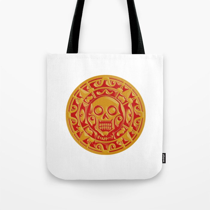 Aztec Mayan Toltec Skull Symbol Aztec  Tote Bag