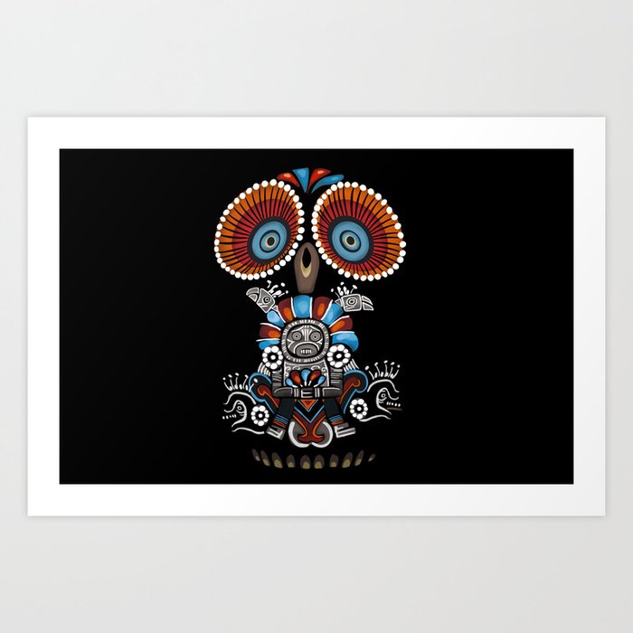 Mexican Owl Art Print