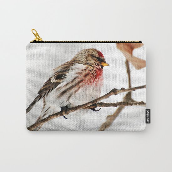 Common Redpoll Bird Carry-All Pouch