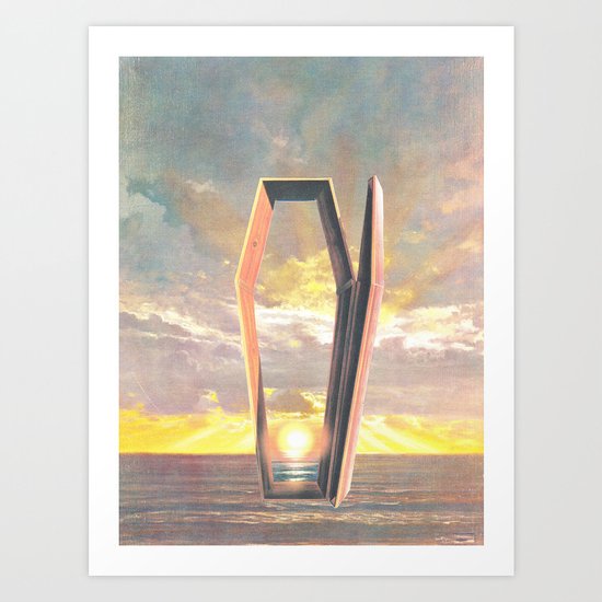 At Long Last (Death At Sea) Art Print