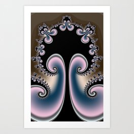 just a fractal tree -1- Art Print