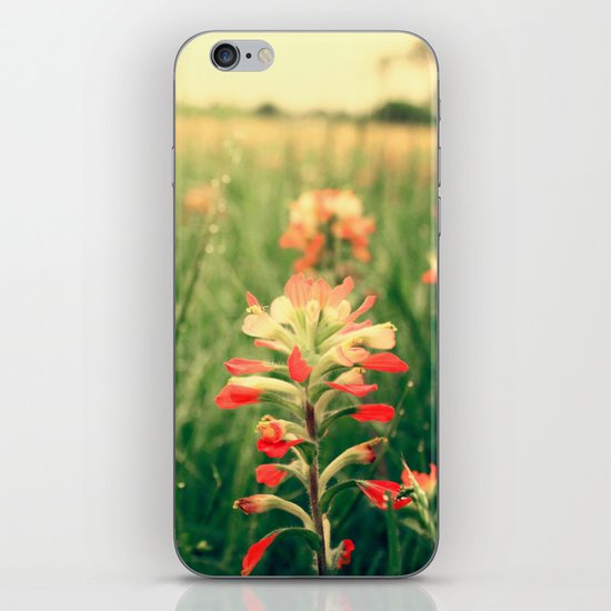 Wild flowers! iPhone Skin