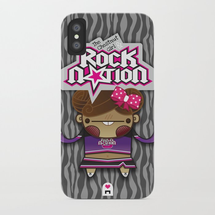 The Chestnut Girl & Rock Nation !!! iPhone Case