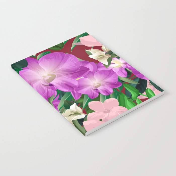 Awesome Purple Flowers Notebook