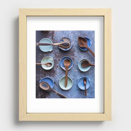 Spoons at Rest Recessed Framed Print
