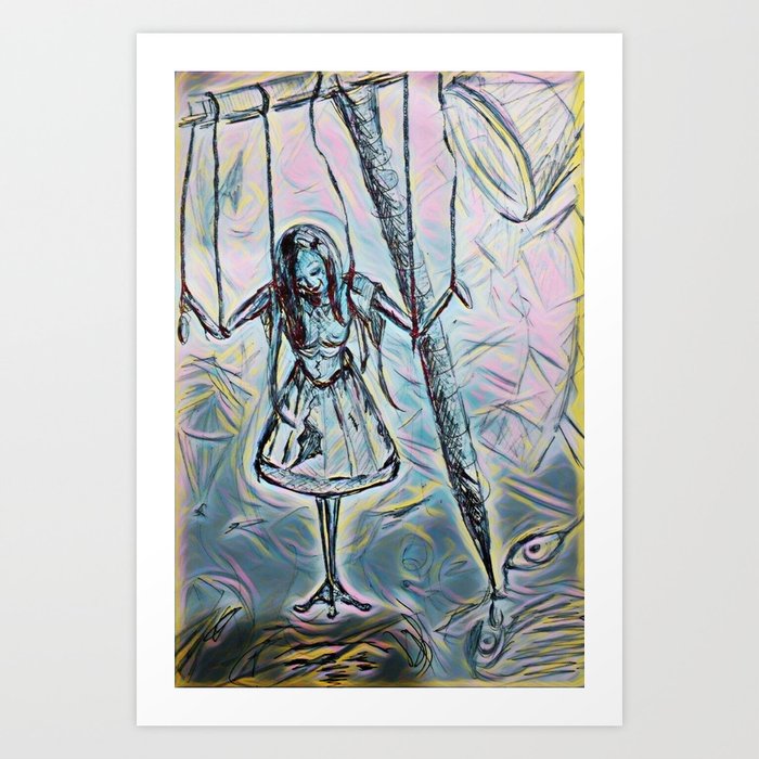 Puppeteer Art Print By Lbeattie Society6