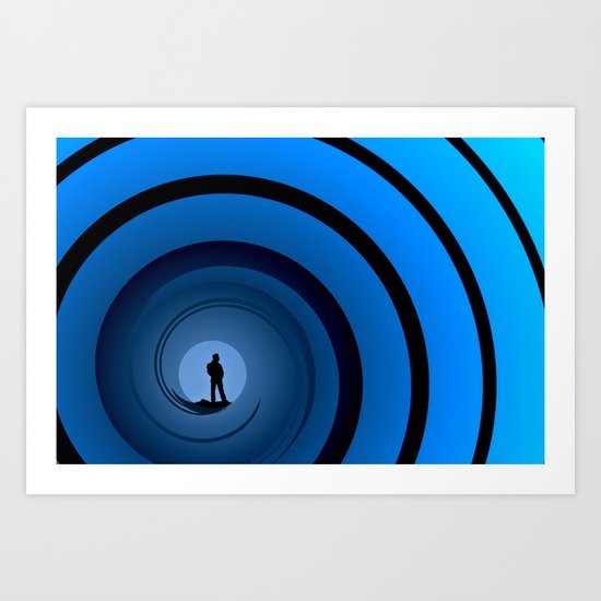 Bond Man Art Print