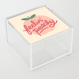 Feelin Peachy Acrylic Box