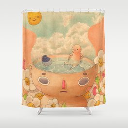 Mind on Break Shower Curtain